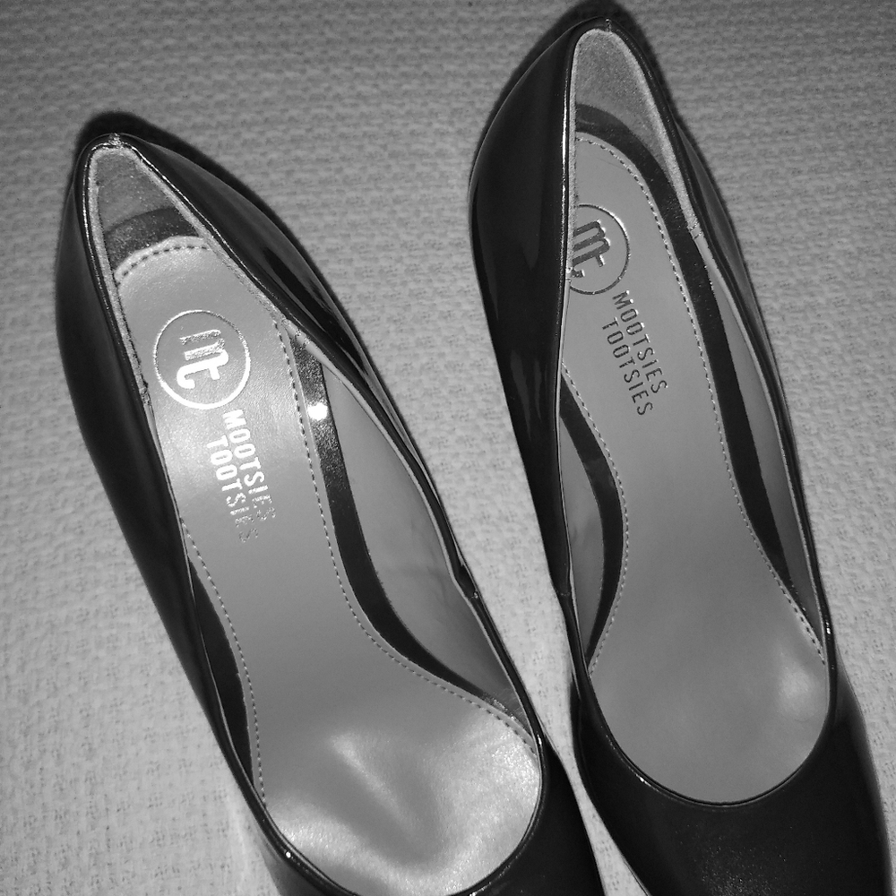 Mootsies Tootsies Brown High-heeled Shoe